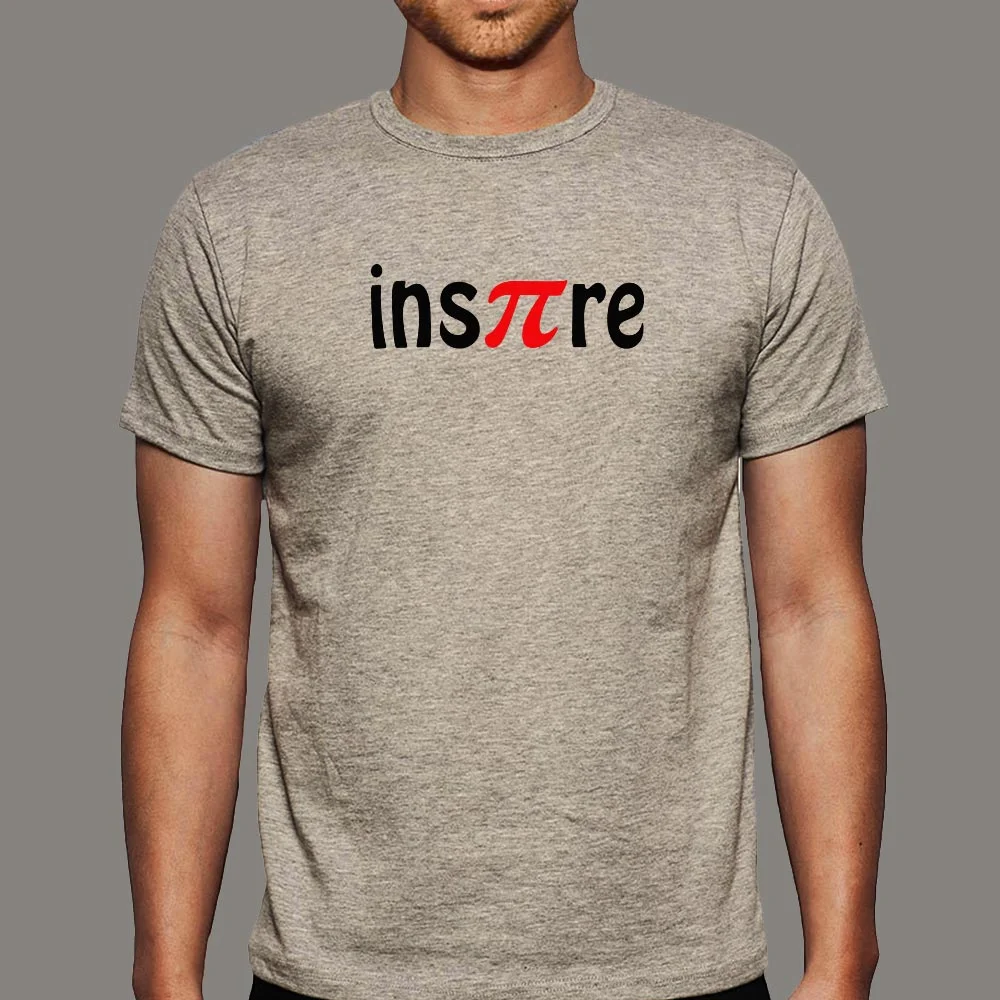 Inspire Math Pi Day Men's T-Shirt - Celebrate 3.14 in Style