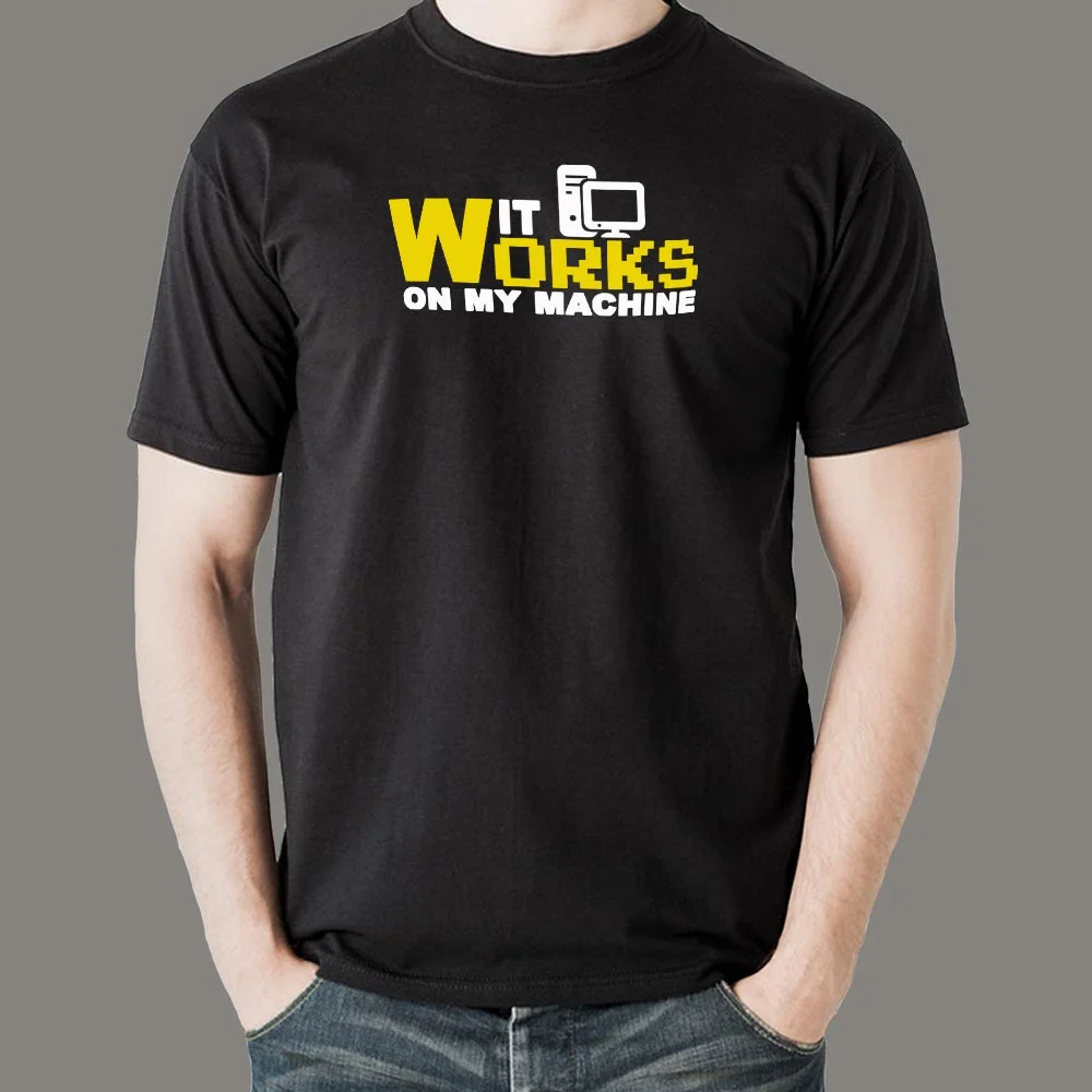 Men's Classic Developer Excuse Tee: Works On My Machine