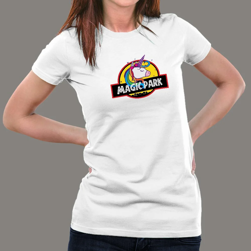 Magic Park Unicorn T-Shirts For Women