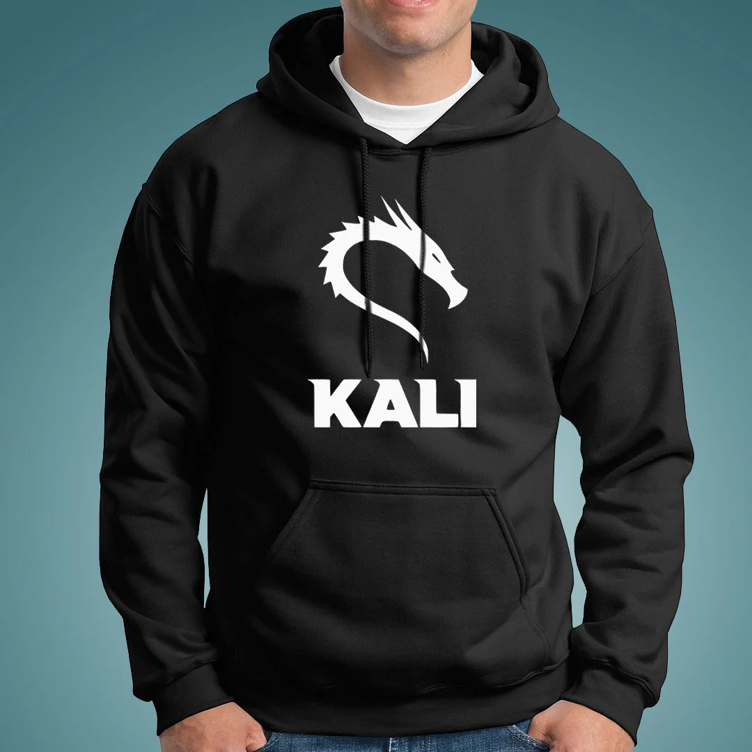 Kali Linux Cotton & Zip Hoodies - Cybersecurity Style