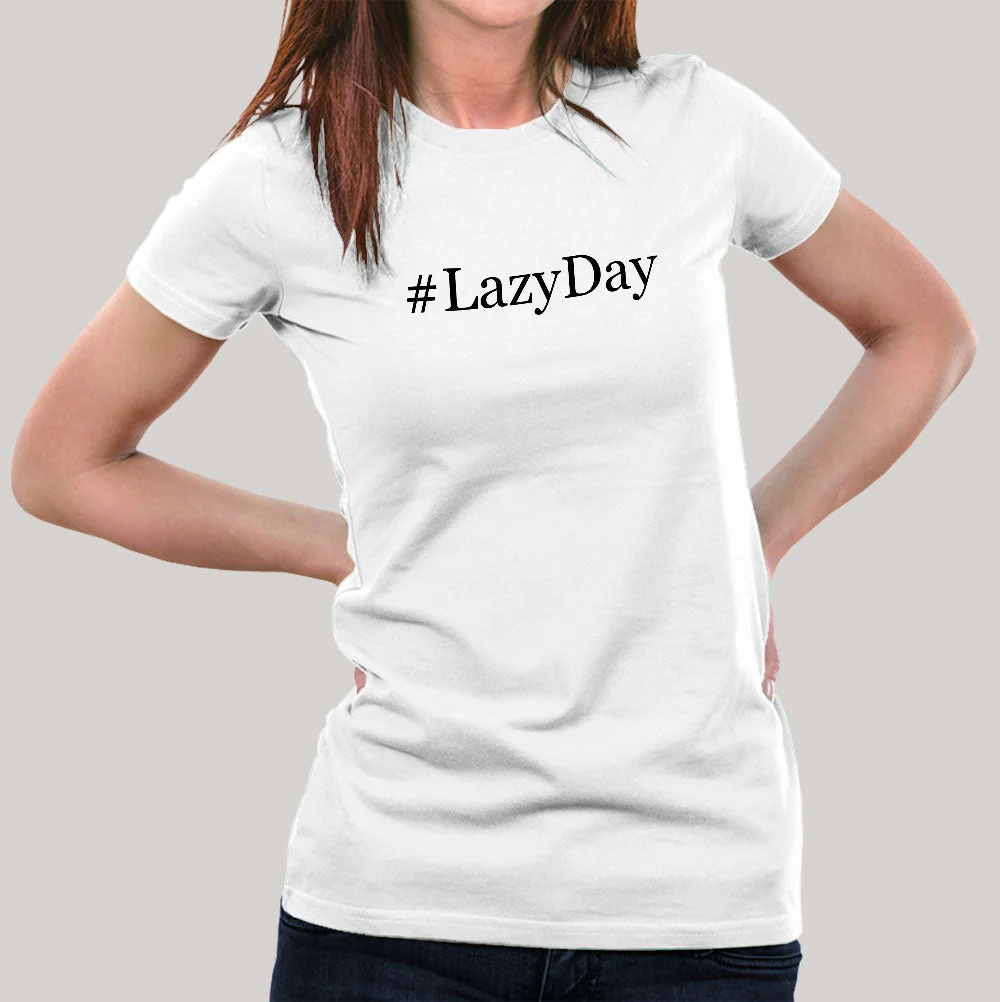 Buy #LazyDay Women's T-shirt At Just Rs 349 On Sale!