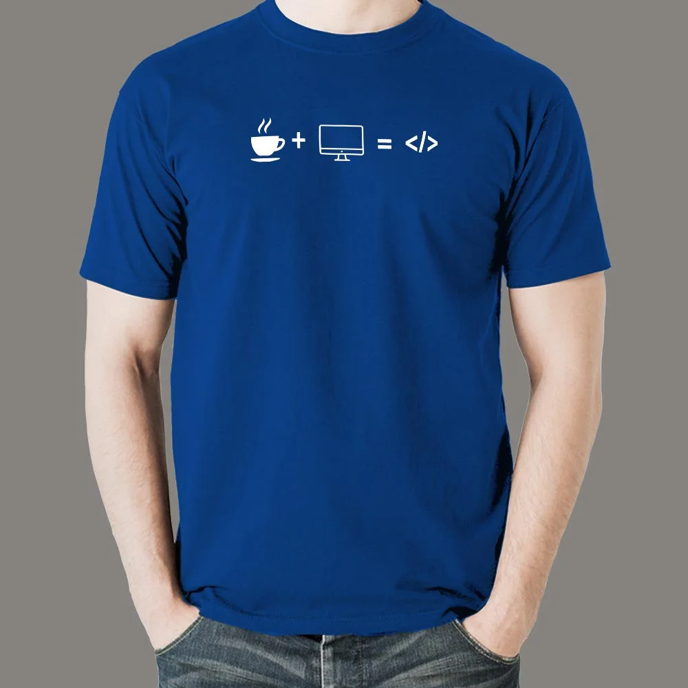 Life of A Coder Men's T-Shirt - Decoding Daily Life