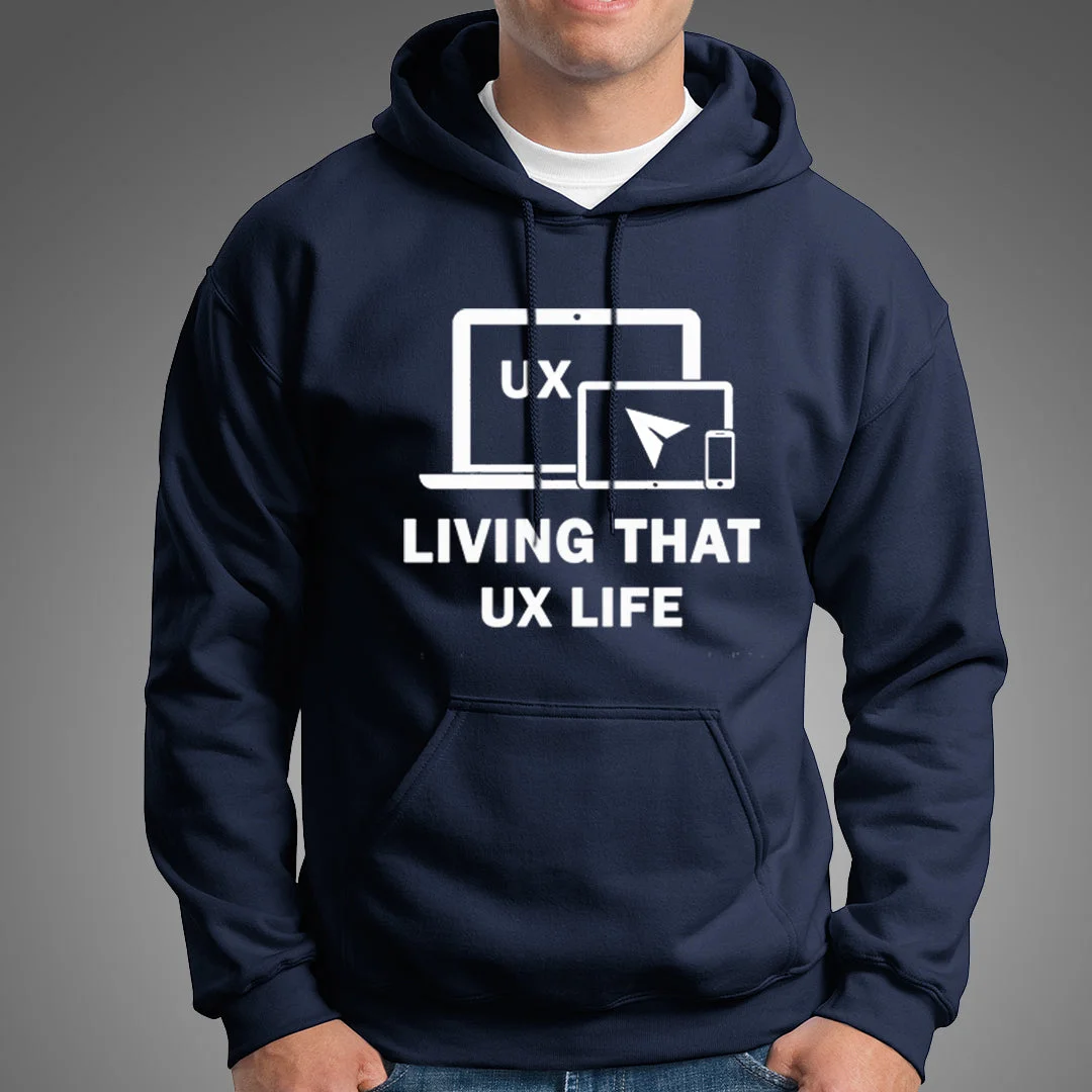 UX Designer UI User Experience Funny Hoodies For Men