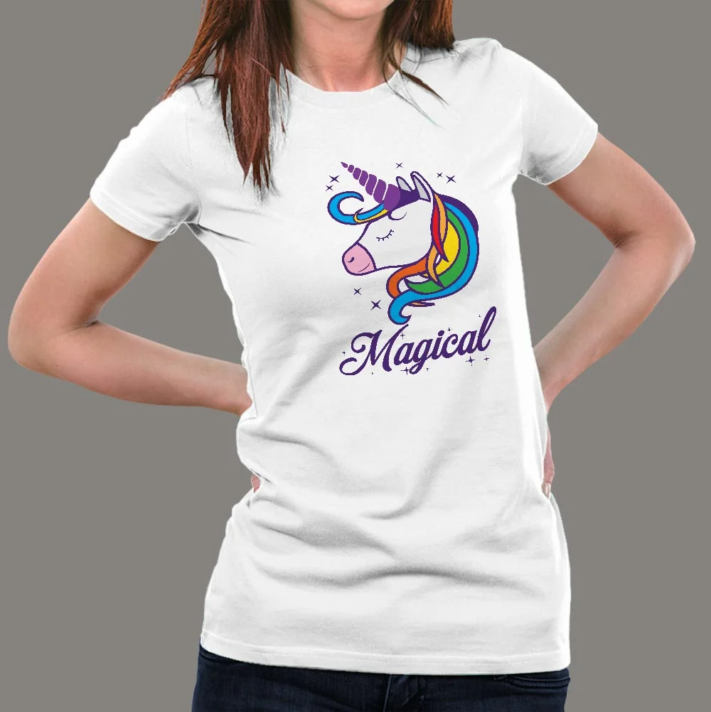 Unicorn Magical T-Shirt For Women
