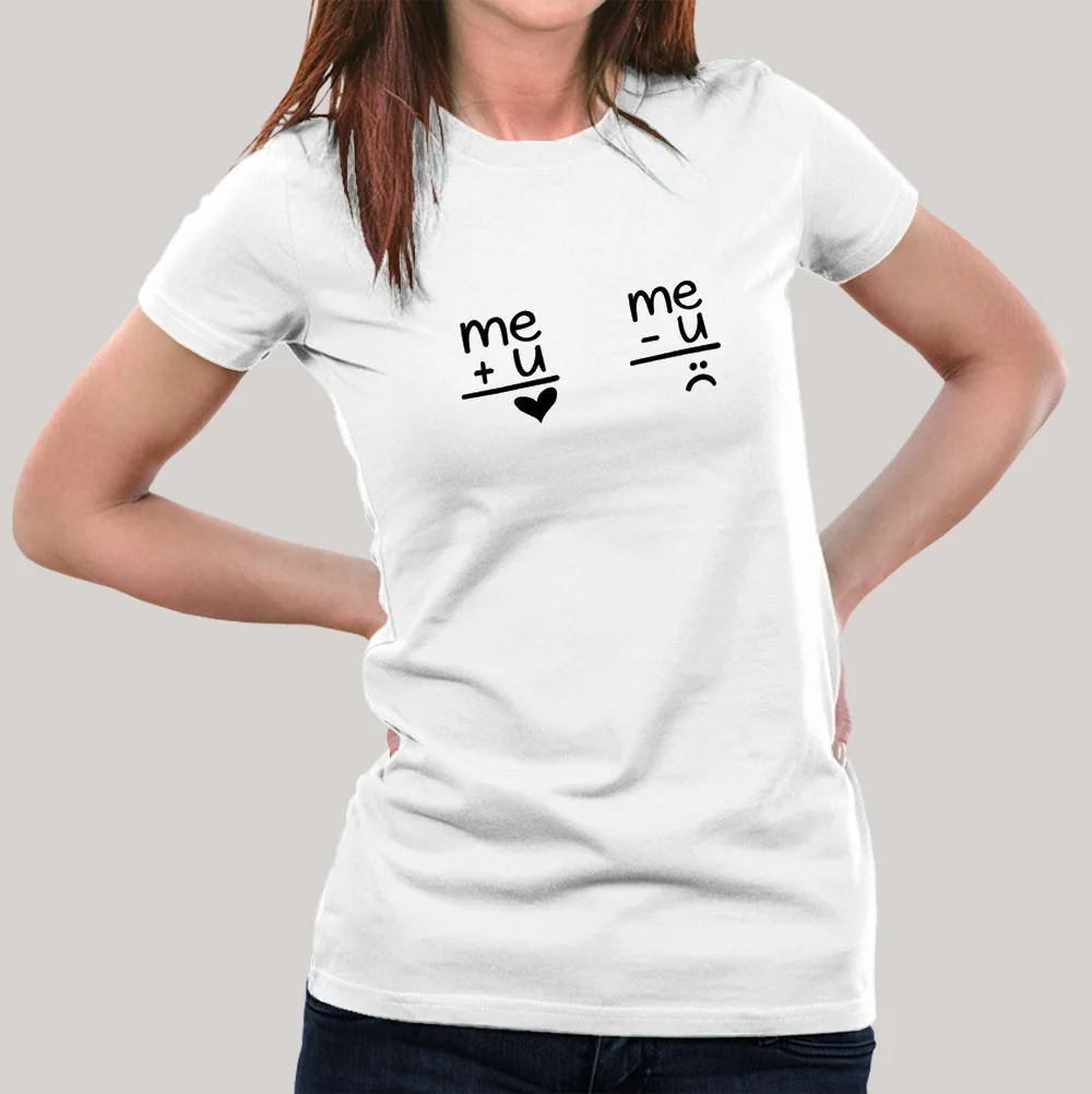Me plus You Love, Me Minus You Women's T-shirt