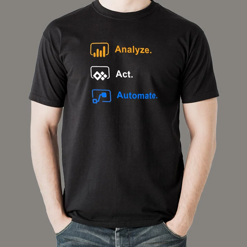 Analyze Act Automate - The 3As of Success T-Shirt