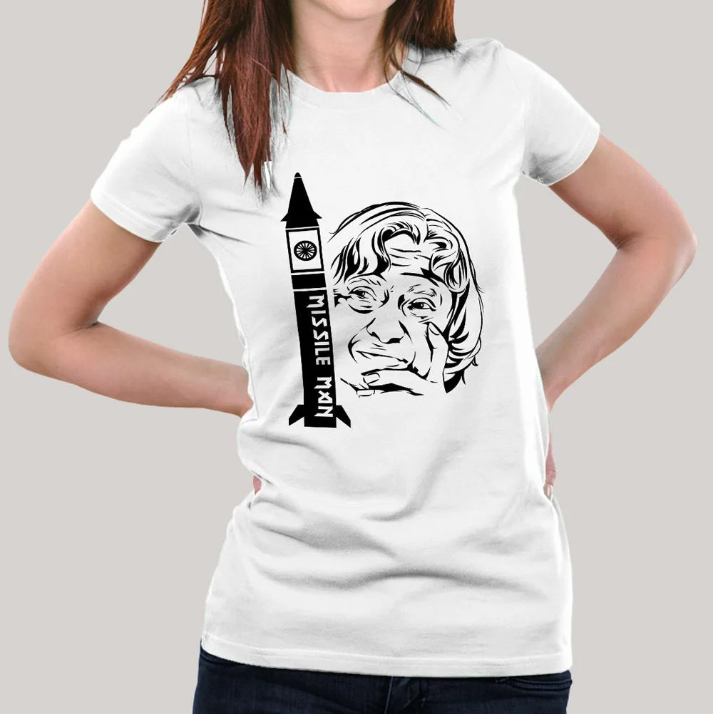 APJ Abdul Kalam - The Missile Man of India - Women's T-shirt