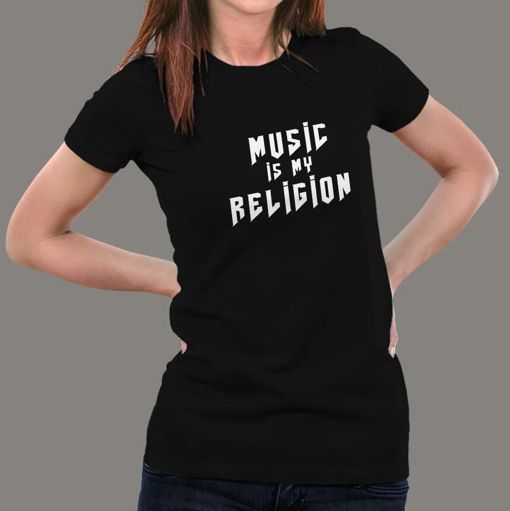 Music Is My Religion - Spiritual Sound Tee
