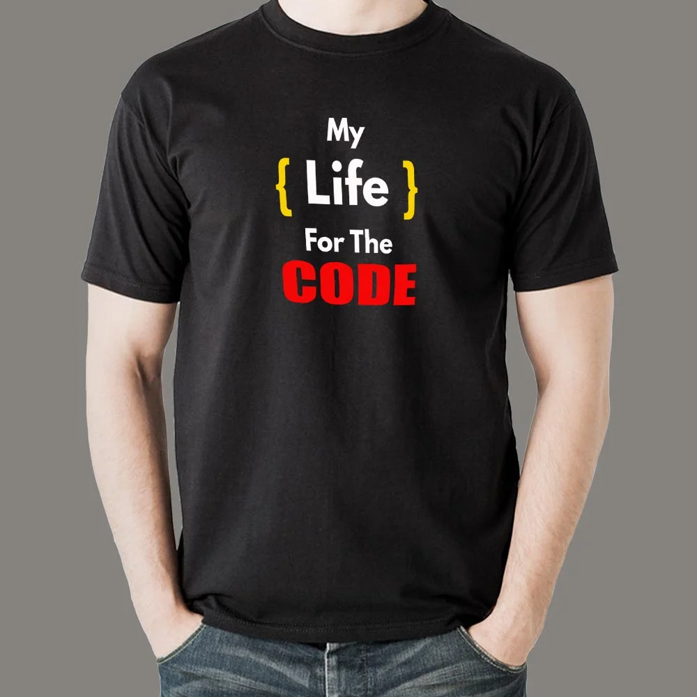 My Life For The Code - Devoted Coder T-shirt
