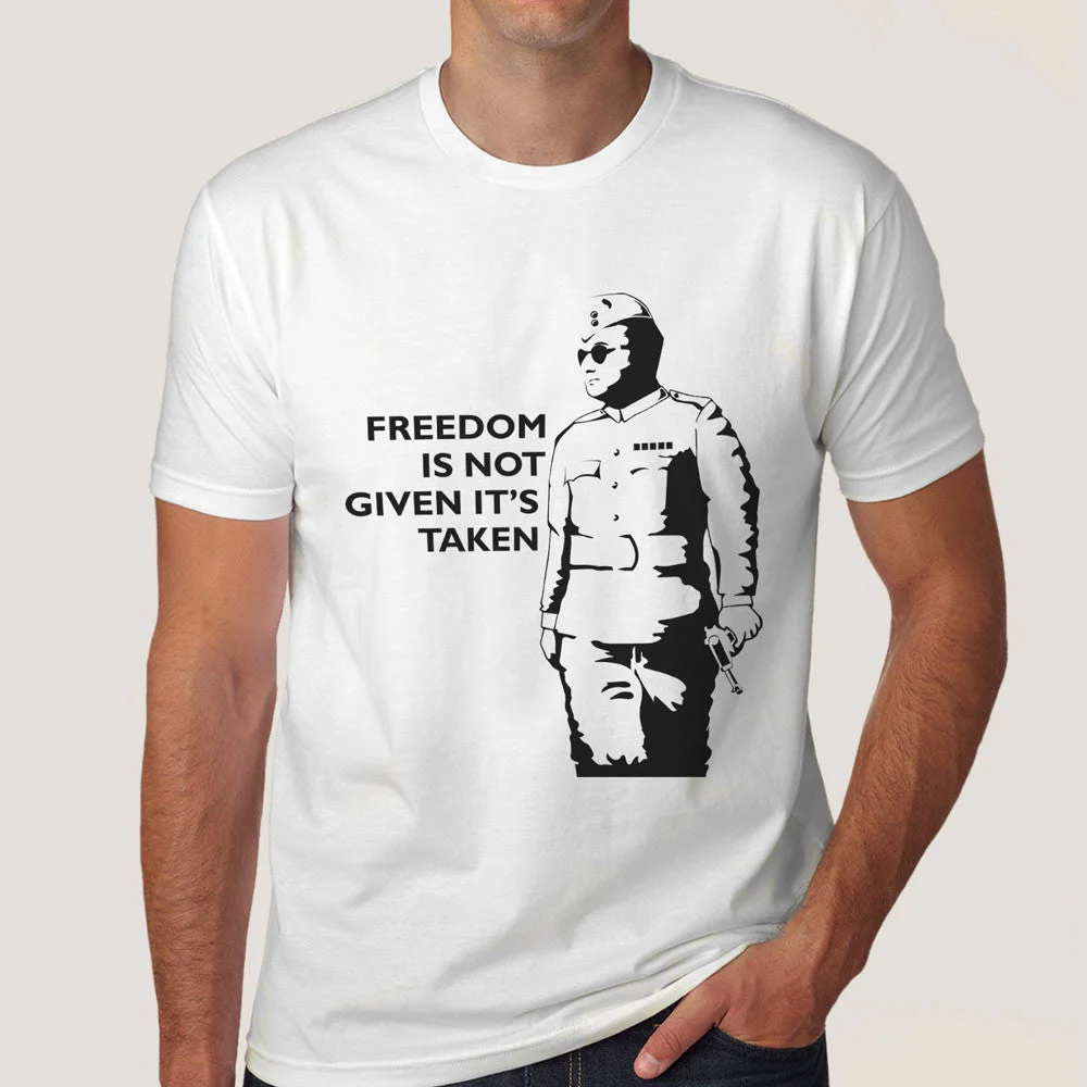 Nethaji Subash Chandra Bose Men's T-shirt