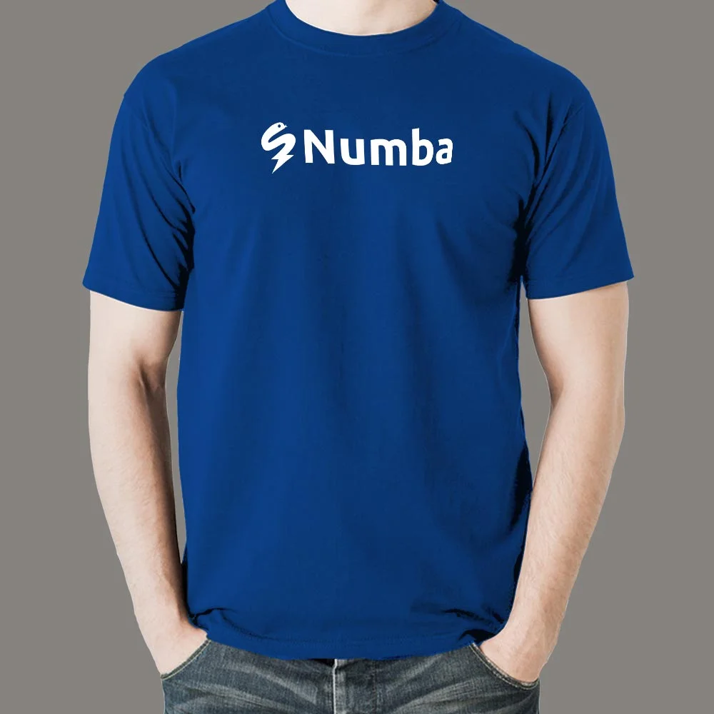 Men's Numba Python Compiler Accelerated T-Shirt