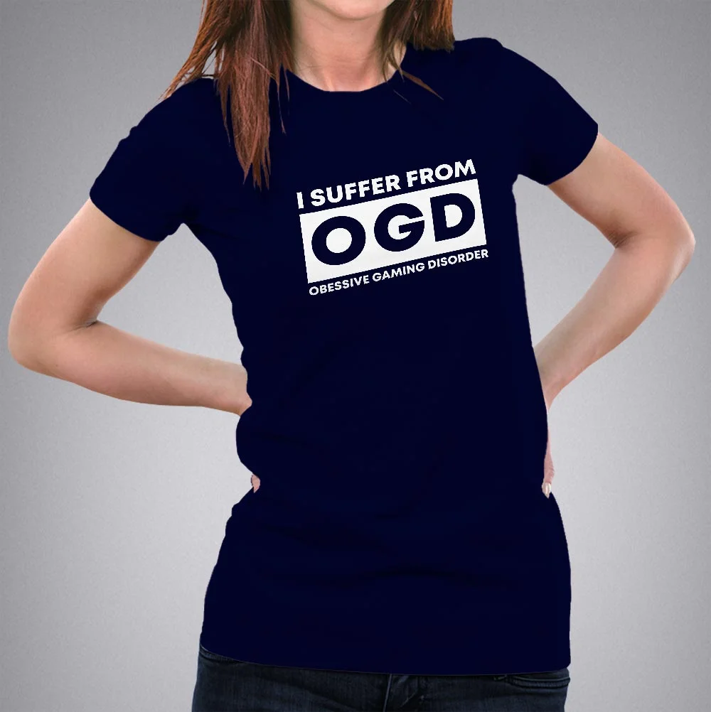 Obsessive Gaming Disorder ( OGD ) Women's Gaming T-shirt