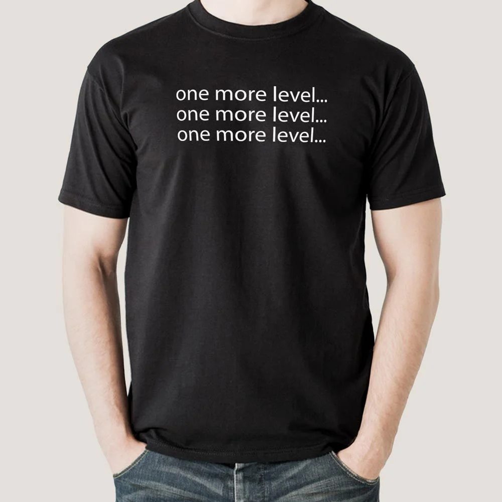 One more level... Gaming Addiction Men's T-shirt