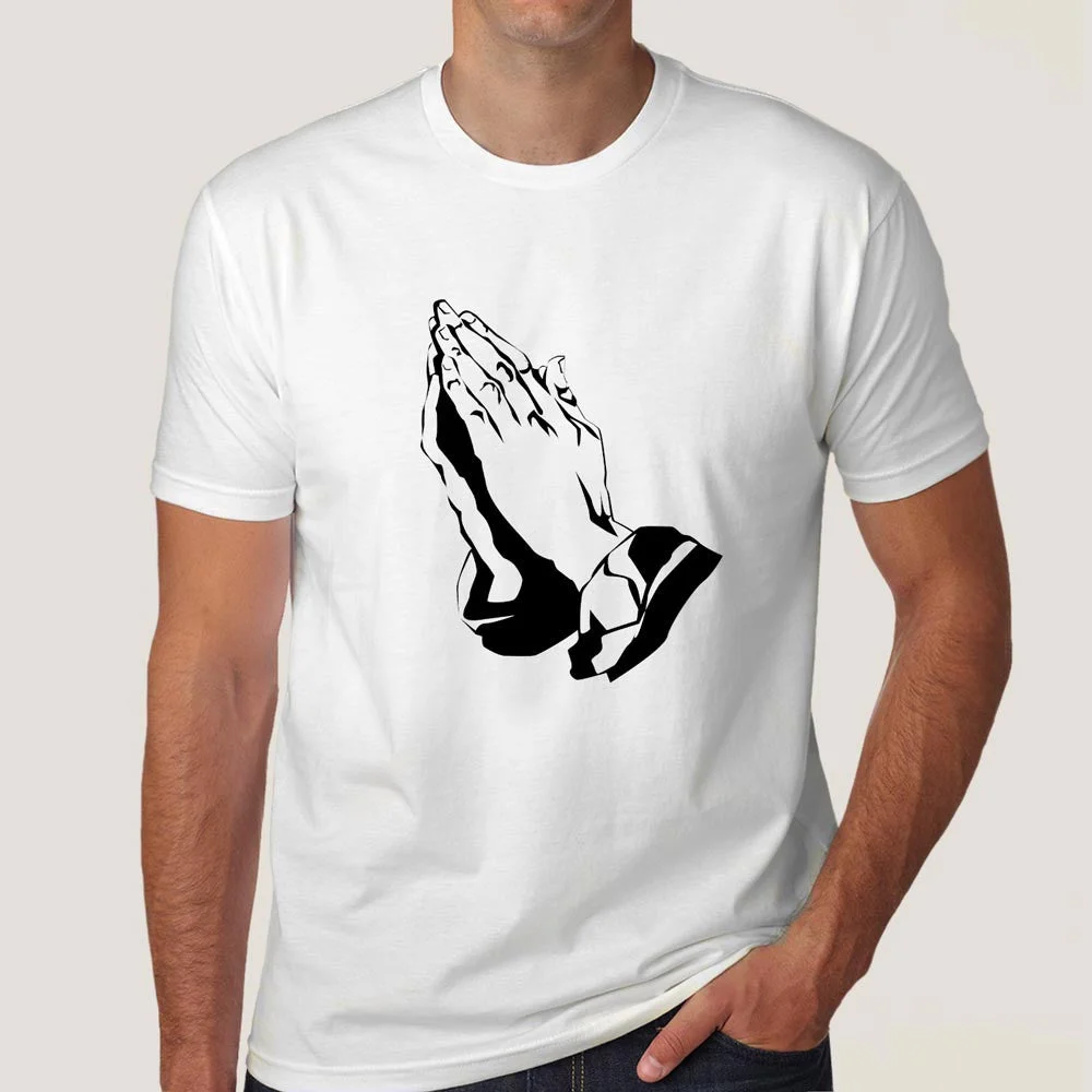 Praying Hands Men's T-shirt