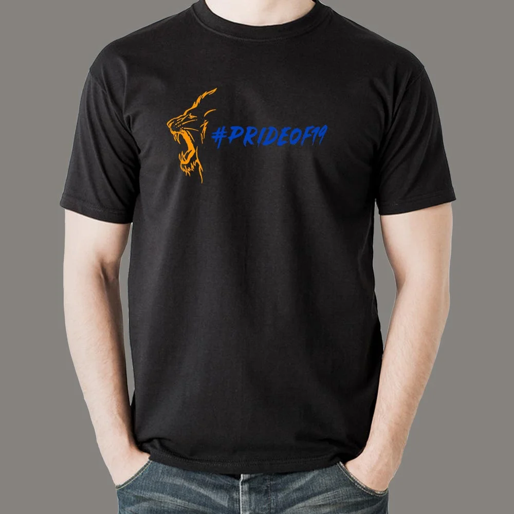 Chennai Super Kings - #Prideof19 Men's T-shirt