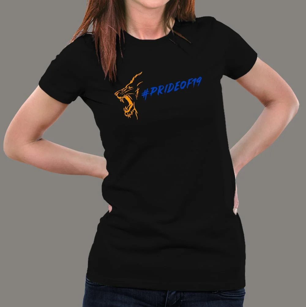 Chennai Super Kings - #Prideof19 Women's T-shirt