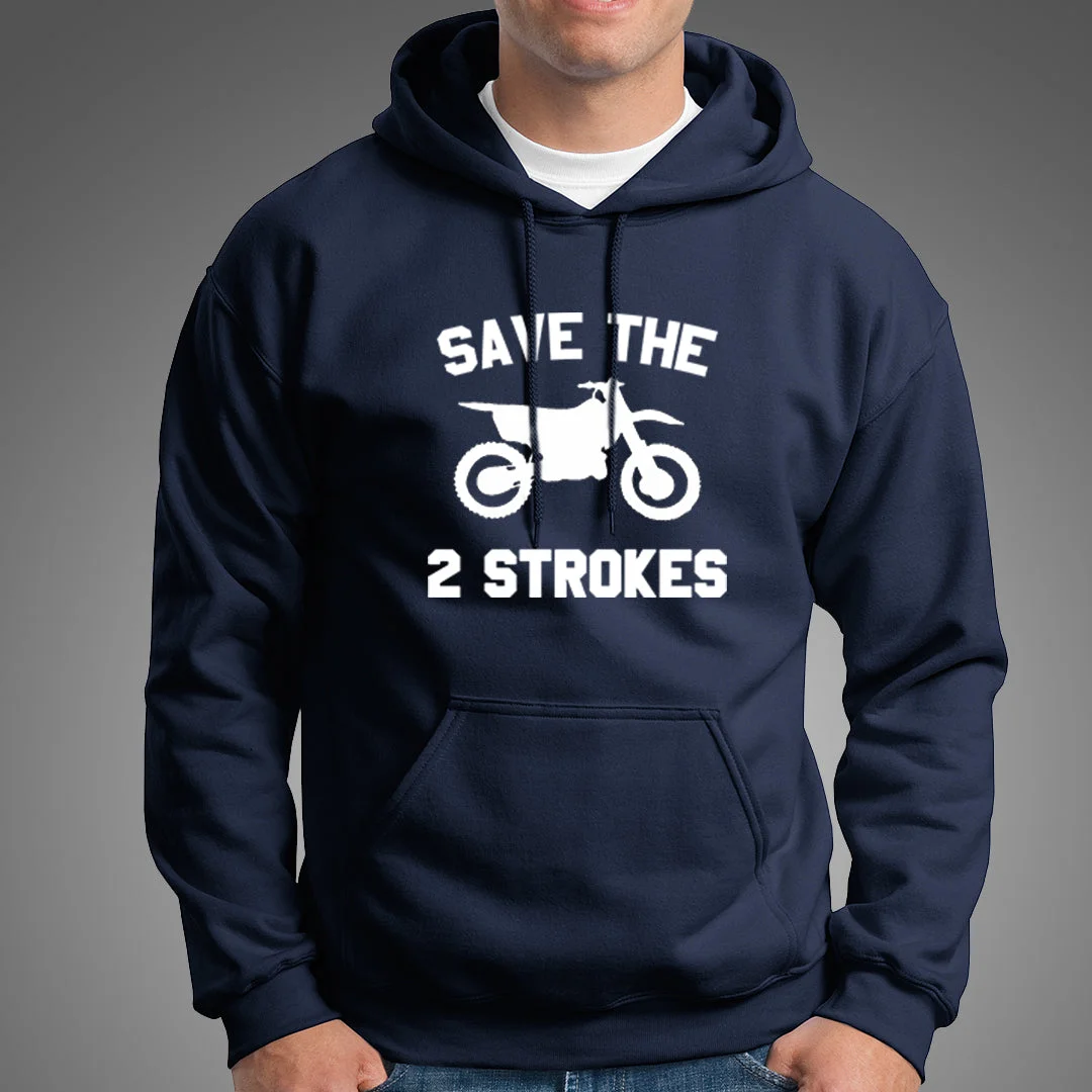 Save The Two Strokes - Classic Bikes Hoodie