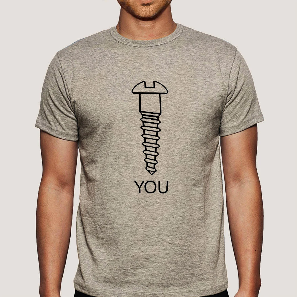 Buy Screw You Men's T-shirt At Just Rs 349 On Sale!