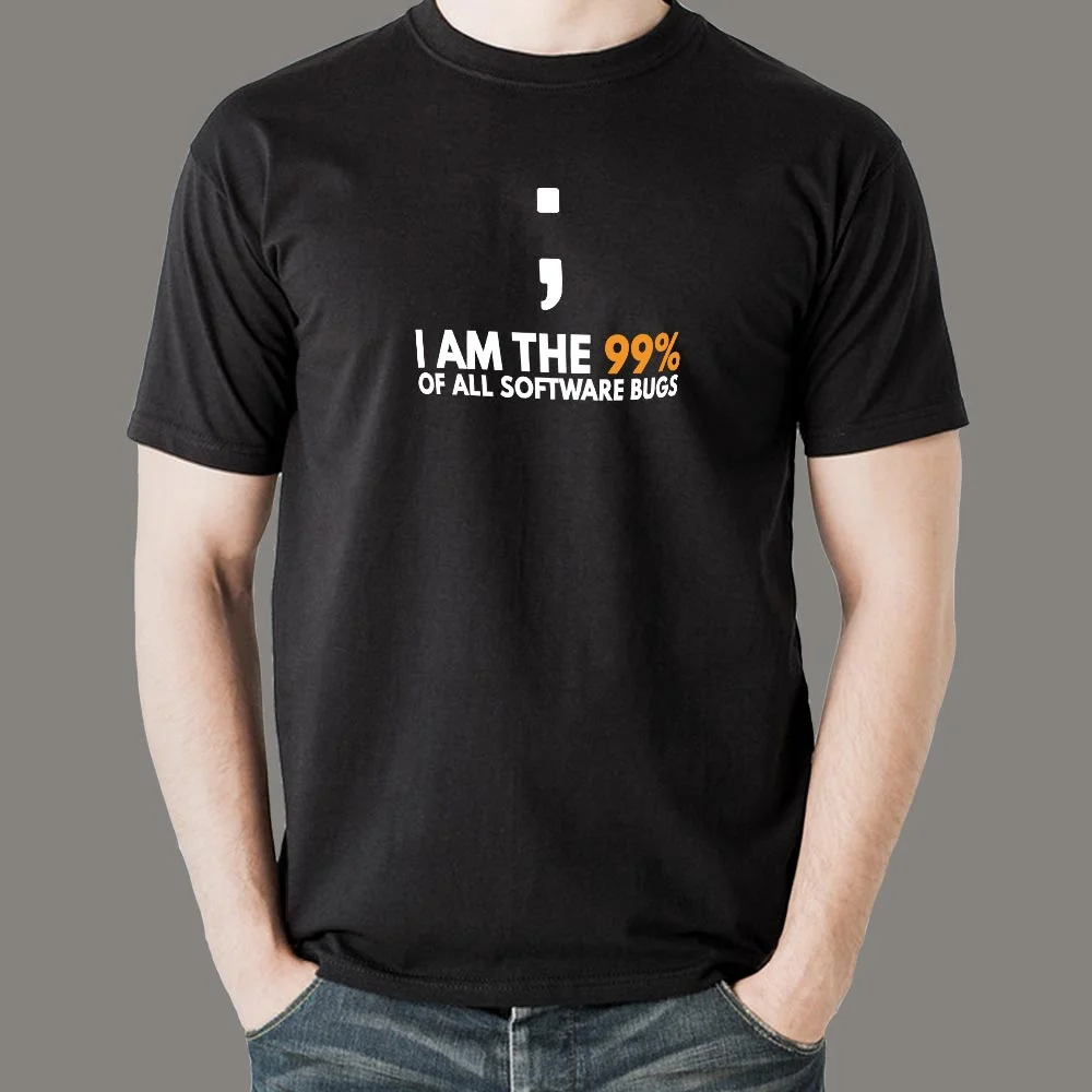 I'm 99% Bugs Software Dev Men's Tee