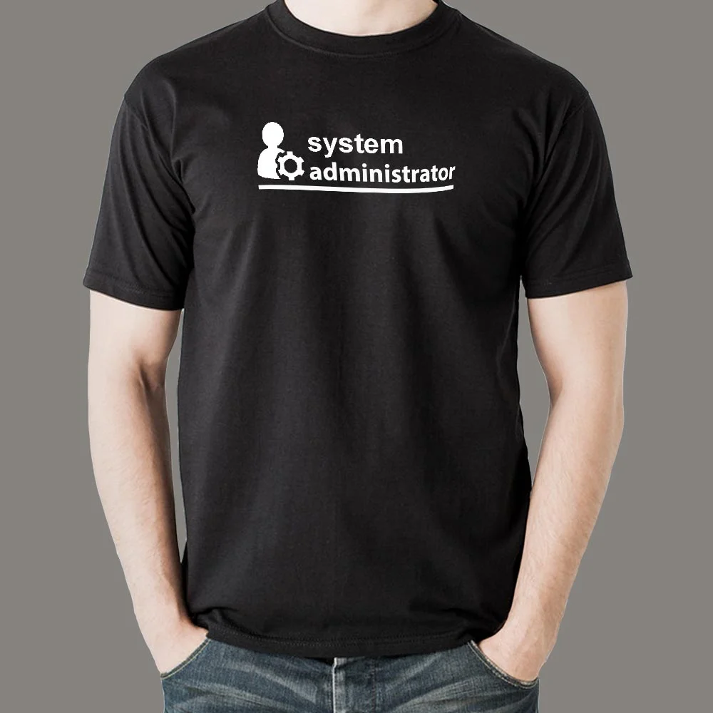 System Administrator Guru T-Shirt - Manage with Power