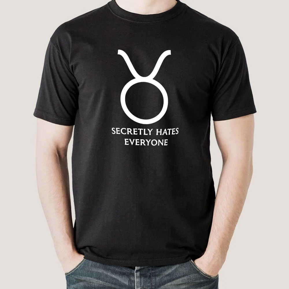 Taurus Zodiac Sign T-Shirt – Reliable & Strong Men's Tee