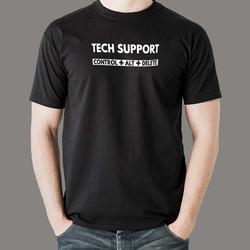 Ctrl Alt Del: Tech Support Lifeline T-Shirt