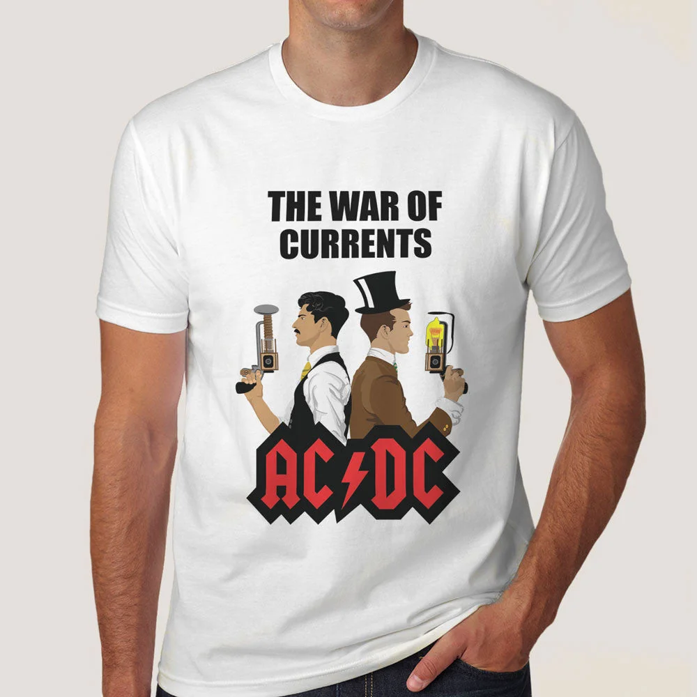 ACDC Tesla Edison Men's T-shirt