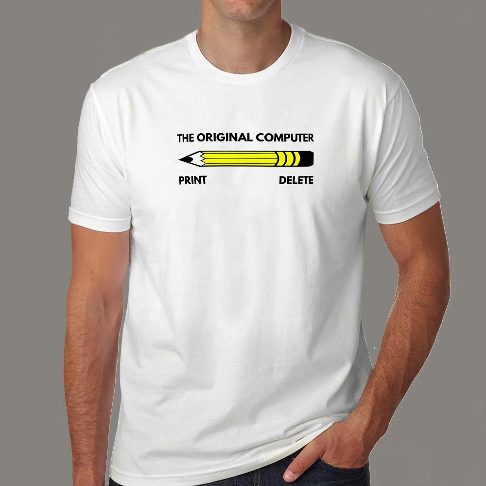 Original Computer Men's T-Shirt - Ode to Computing Pioneers