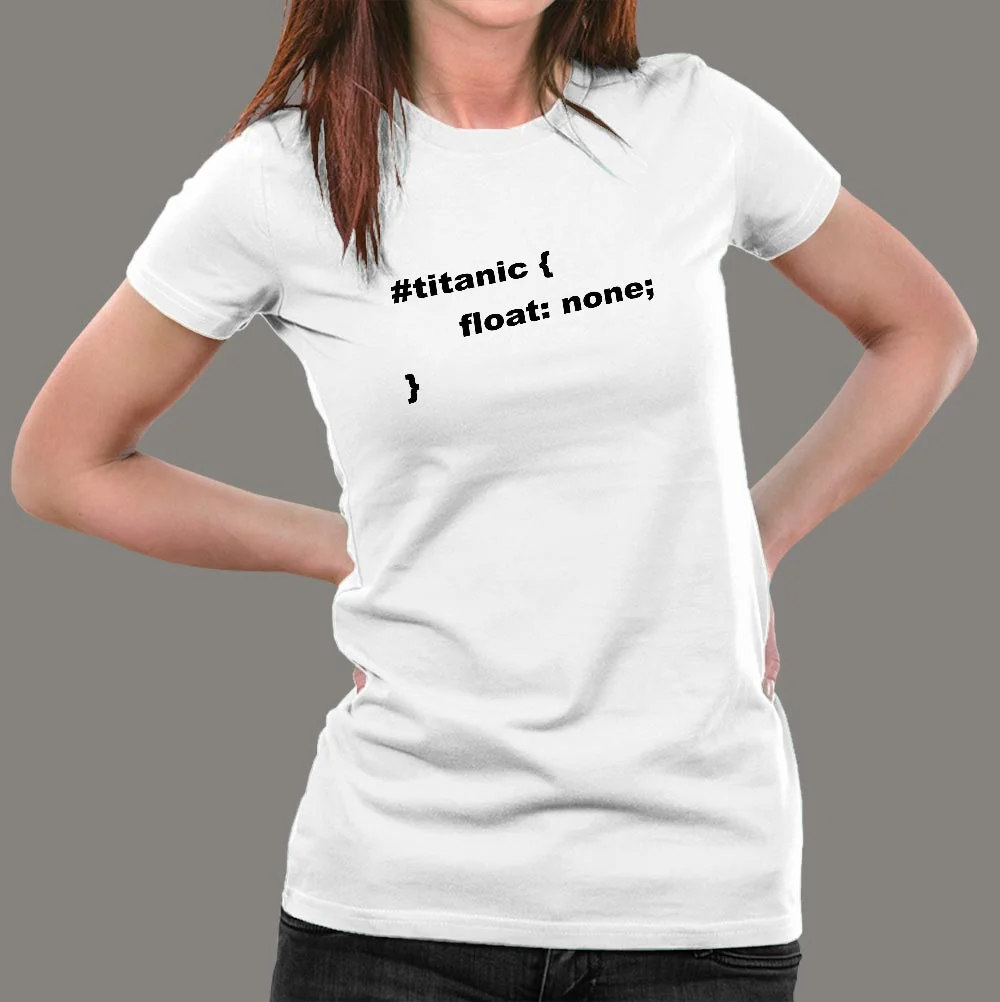 Titanic Coder - Unsinkable Women's T-Shirt
