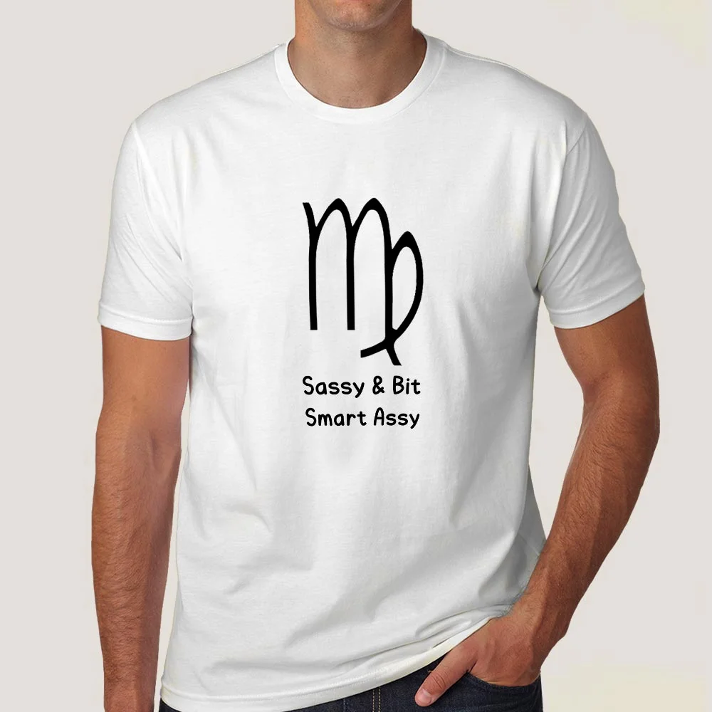 Virgo Zodiac Sign T-Shirt – Precise & Meticulous Men's Tee