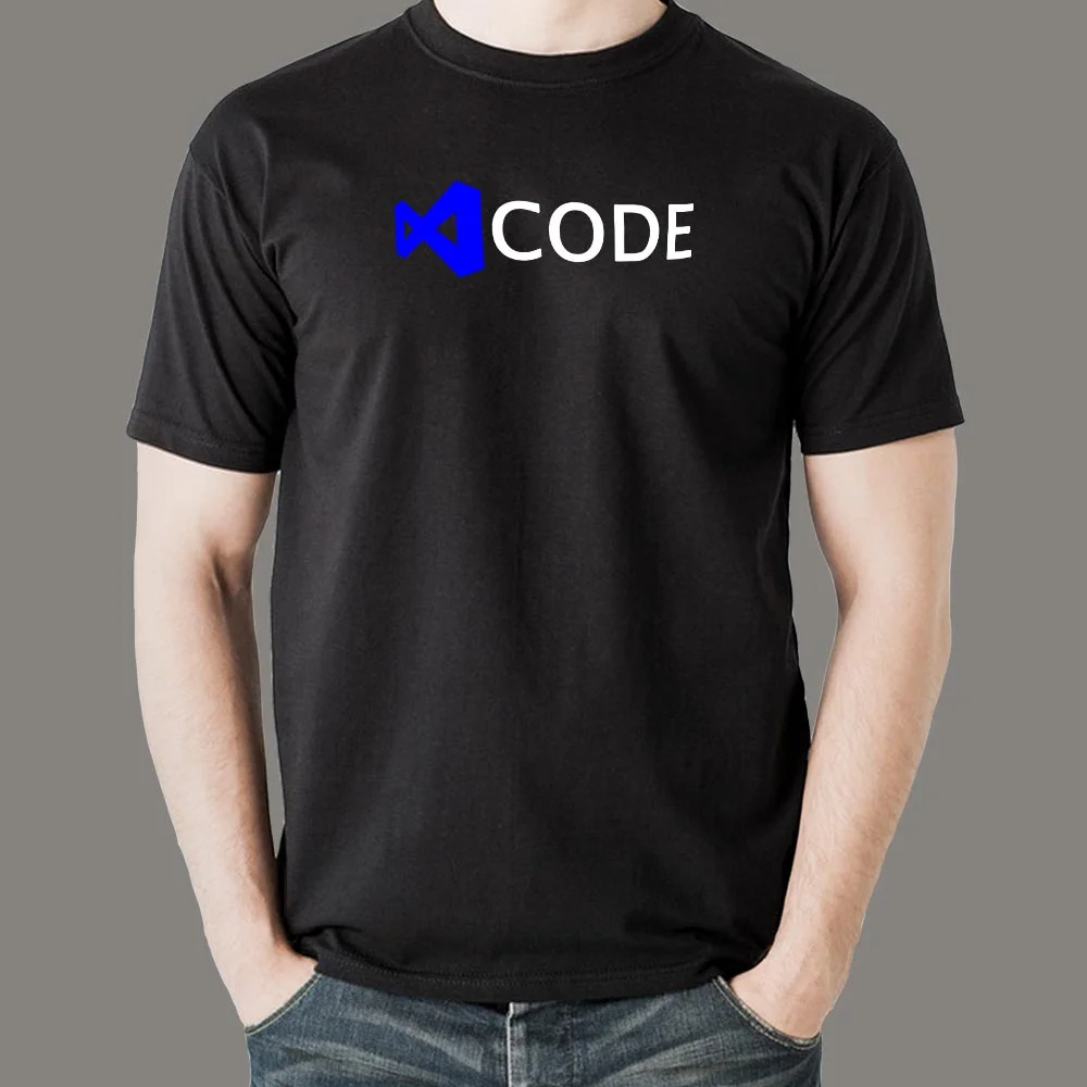 Visual Studio Code Developer T-Shirt - Code in Style