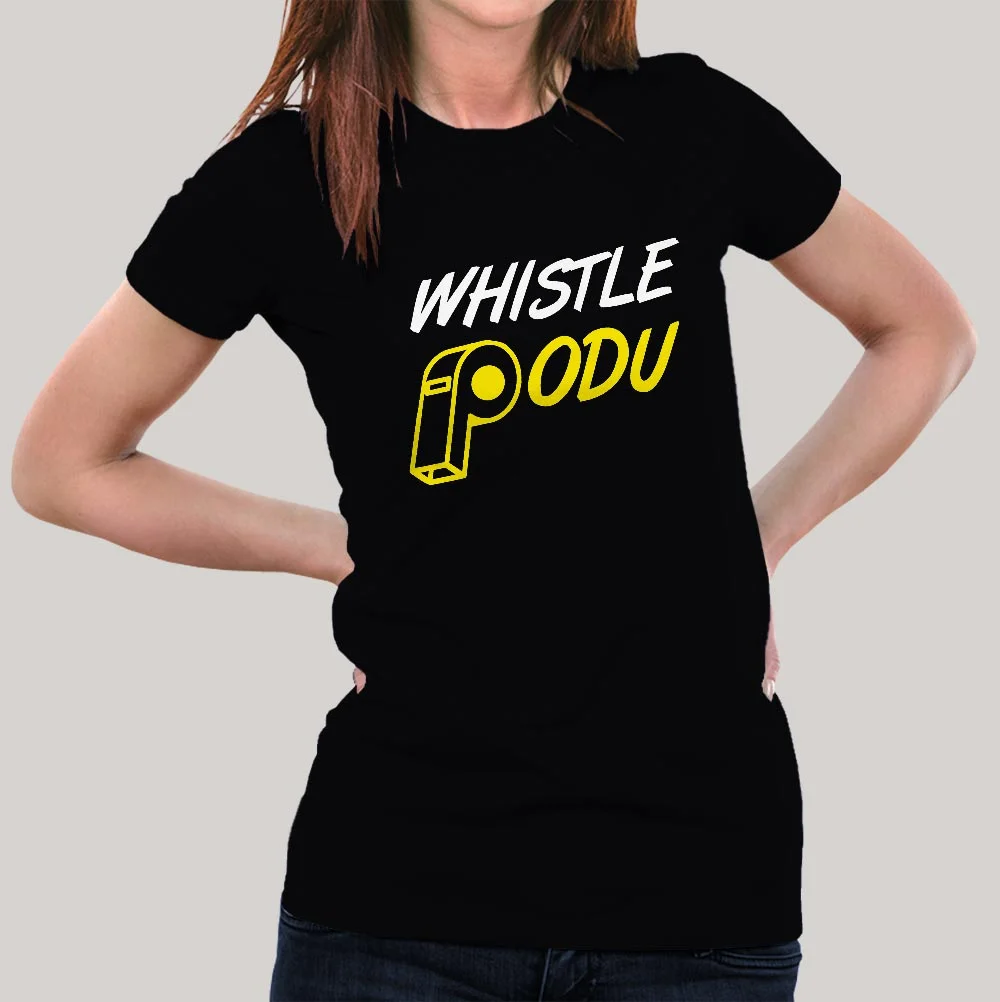 #WhistlePodu Women's CSK T-shirt