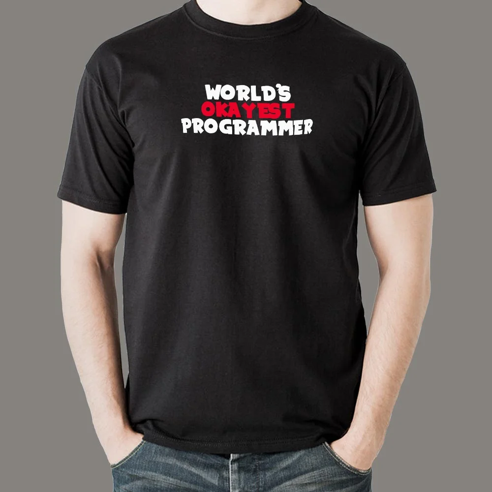 World's Okayest Programmer | Humor & Pride Tee
