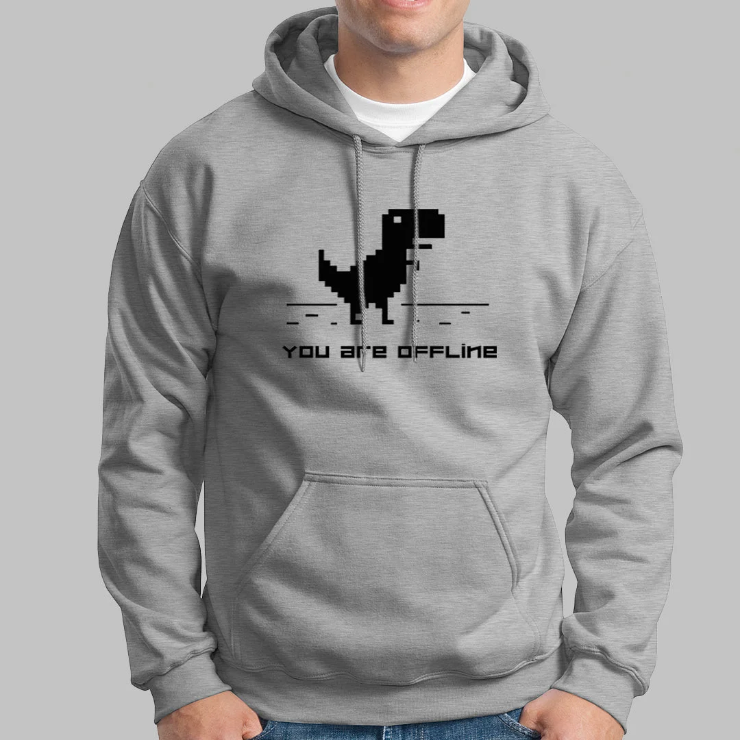 You Are Offline Hoodies For Men