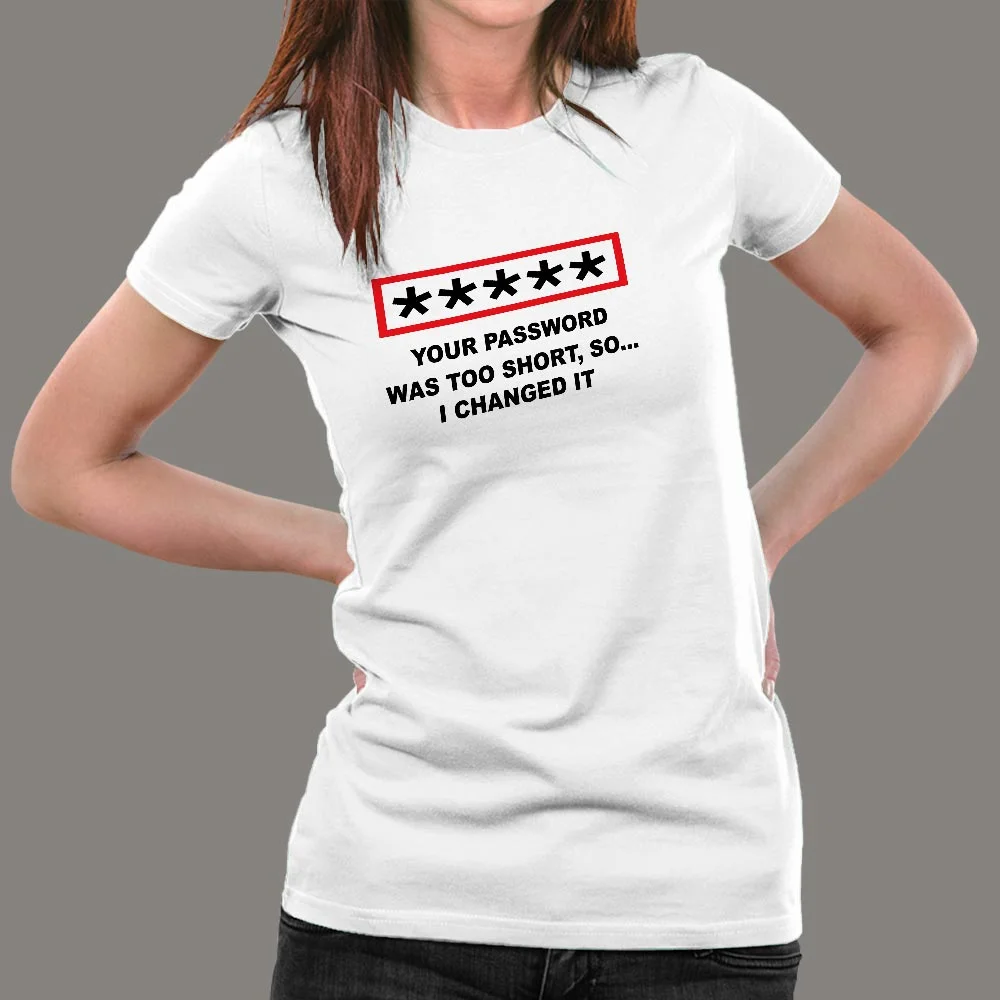 Password Changed Women's Tee - Secure Your Style