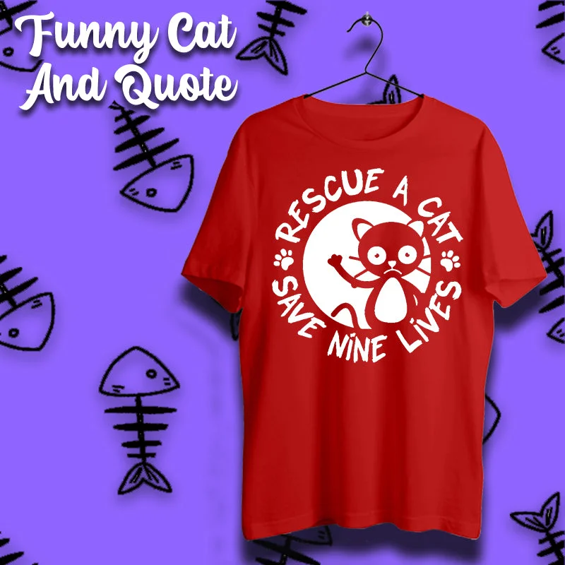 Funny Cats and Quote Men's T-shirts