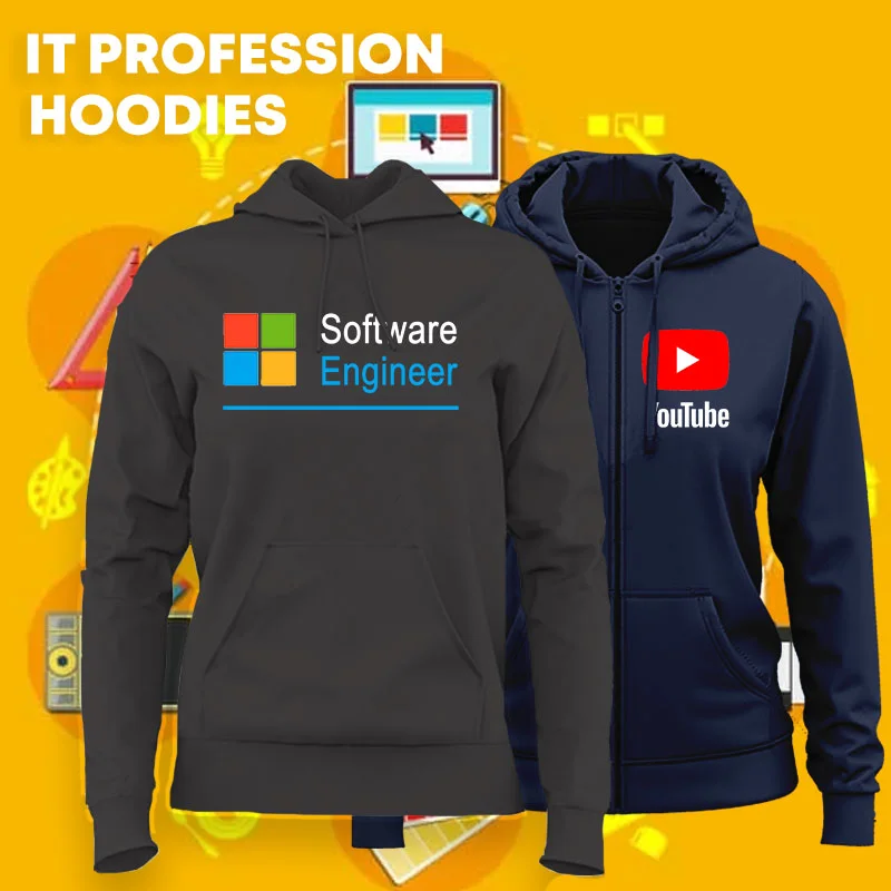 IT Profession Hoodies For Women