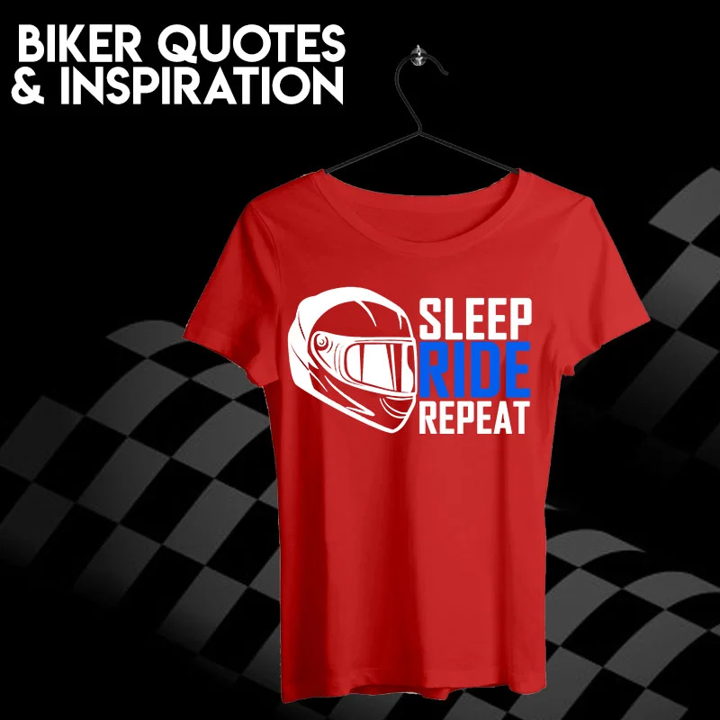 Biker Quotes & Motorcycle T-shirts For Women
