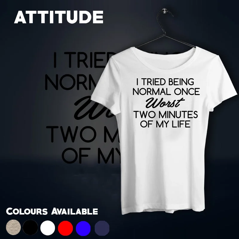 Attitude T-shirts For Women