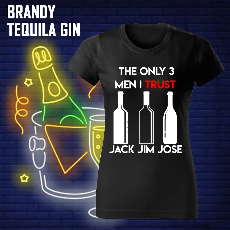 Women's Tequila, Brandy, Gin Liquor Tees - Perfect Drink Wear