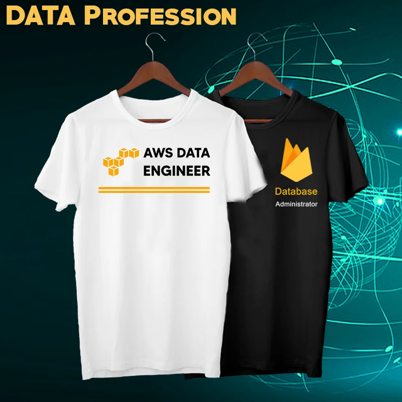 Data Analyst - Data Scientist Men's Profession T-shirts