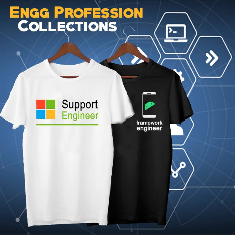 IT Engineers Profession T-shirts for Men