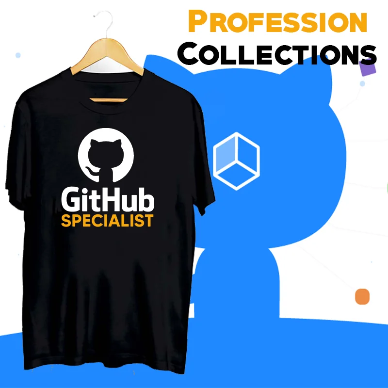 GitHub Profession T-shirts For Men