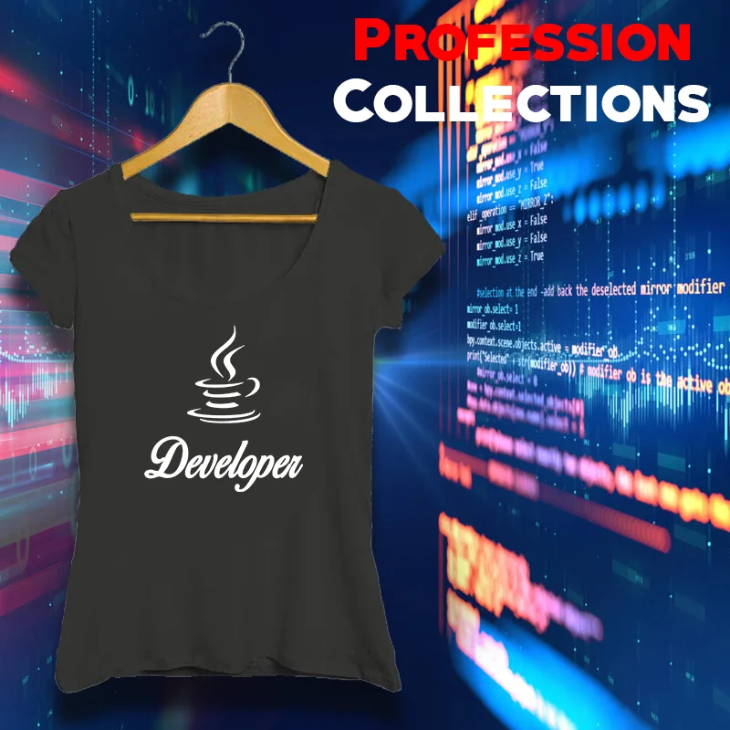 Java Programming Profession T-shirts For Women
