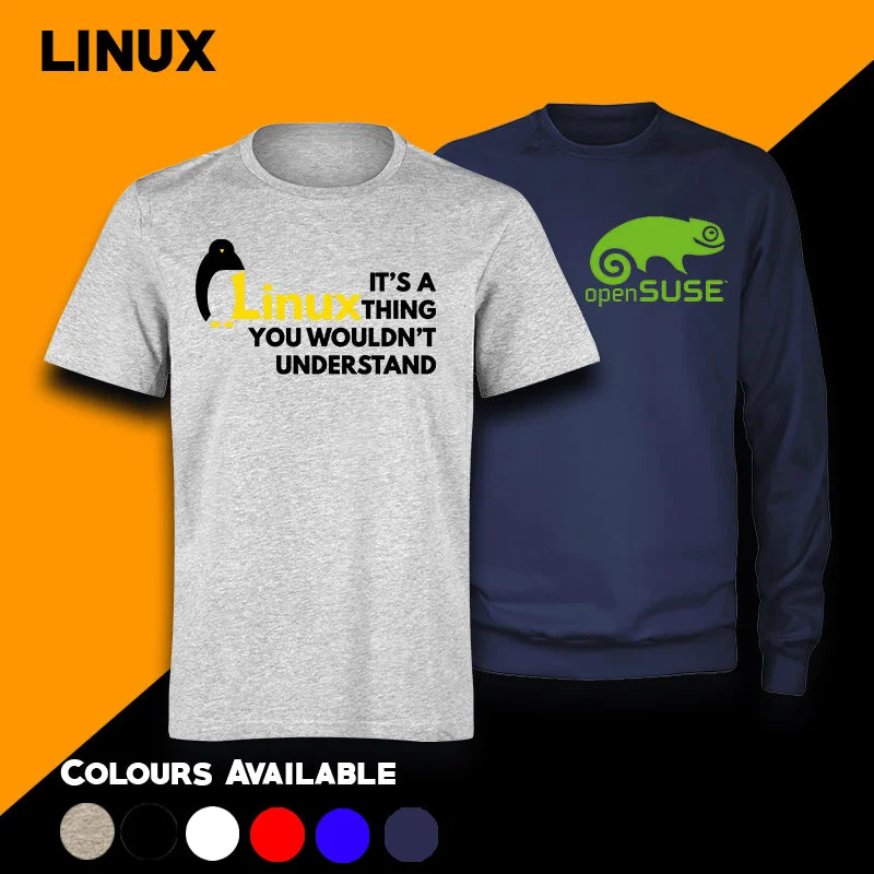 Linux T-shirts For Men