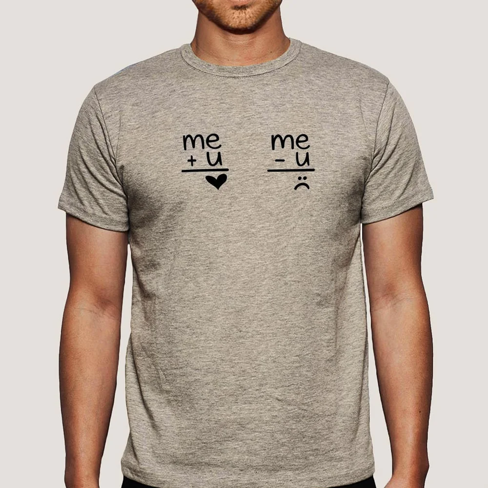 Me plus You Love, Me Minus You  Men's T-shirt
