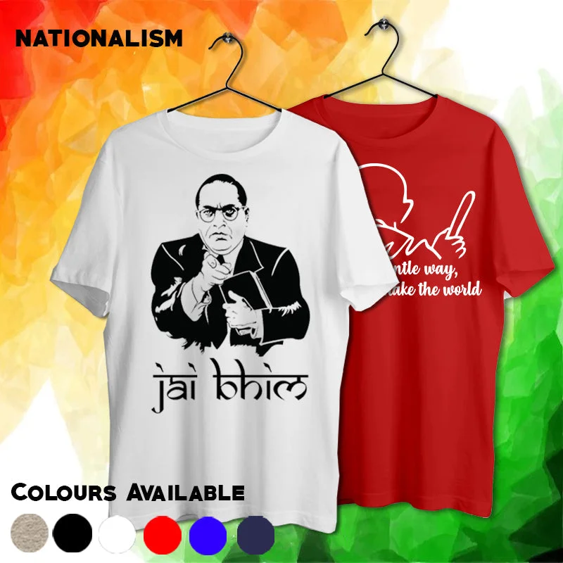 Nationalism and Indian Freedom Fighter T-shirts For Men