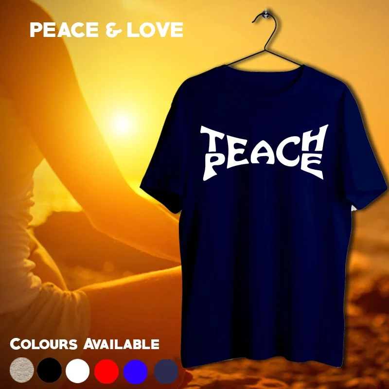 Peace & Love T-shirts For Men