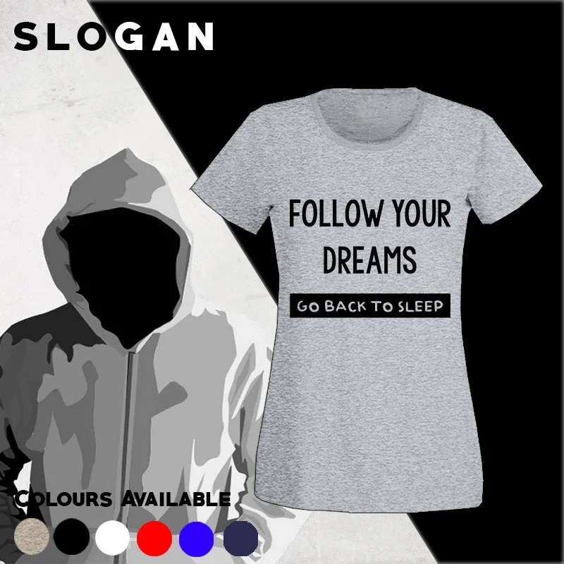 Slogan/quote T-shirts For Women