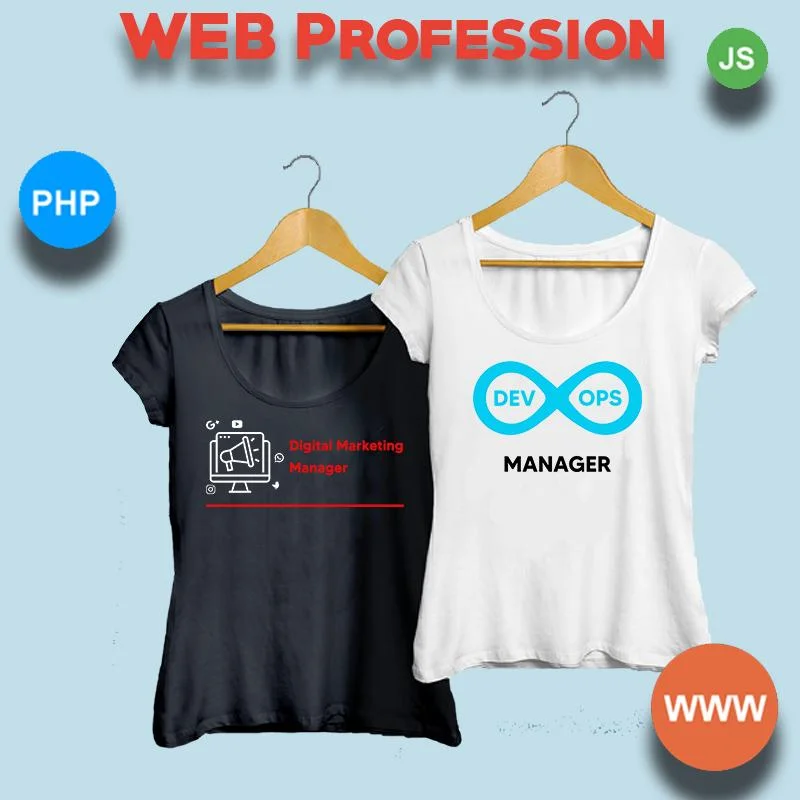 Web Developer Profession T-shirts For Women